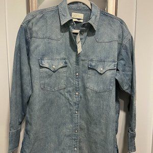 J. Crew Relaxed-Fit Chambray Shirt